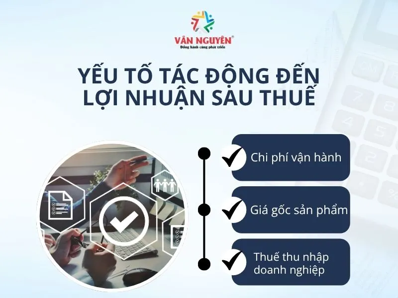 Các yếu tố tác động đến lợi nhuận sau thuế